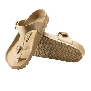 Birkenstock Gizeh Essential EVA New with Tags 38 - 8-8.5 Gold